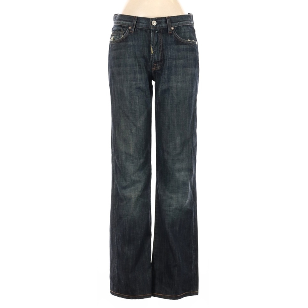 7 For All Mankind Bootcut Dark Wash Jeans